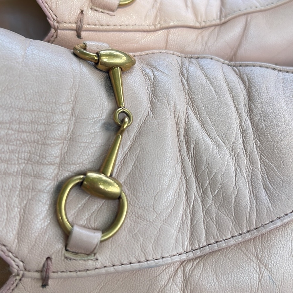 Gucci leather loafer size 38.5 pink - Picture 11 of 12